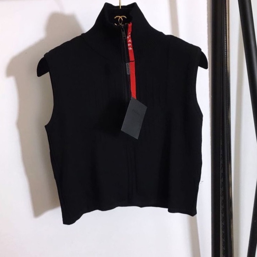 Prada Tech Rec Nylon Top